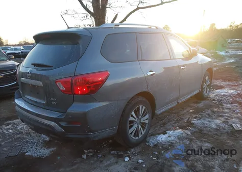 2018 Nissan Pathfinder Sv из США, поврежденный, VIN 5N1DR2MM2JC651724